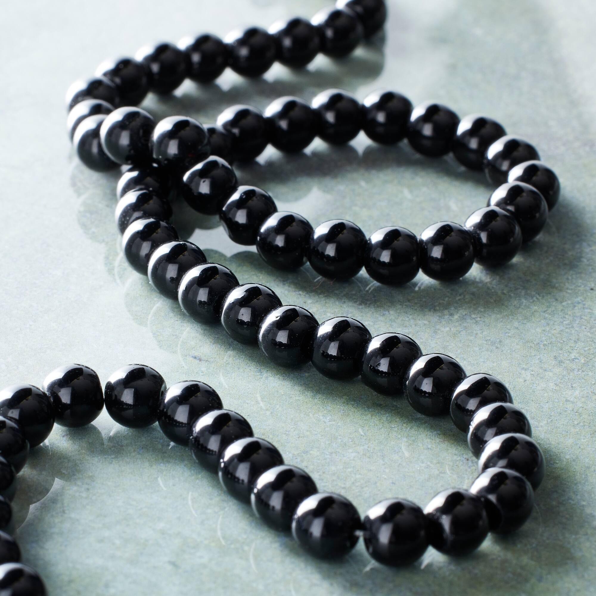 6mm Glass Round Beads by Bead Landing